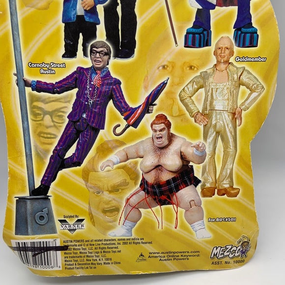 Vintage Mezco Austin Powers Goldmember Action Figure SEALED! - Picture 11 of 13